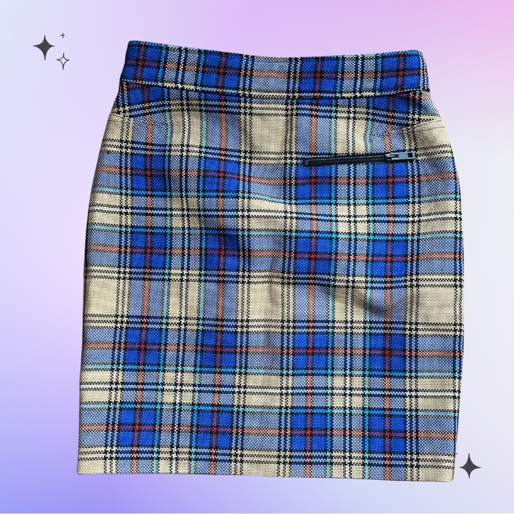 Rag & bone plaid mini skirt - Picture 2 of 3